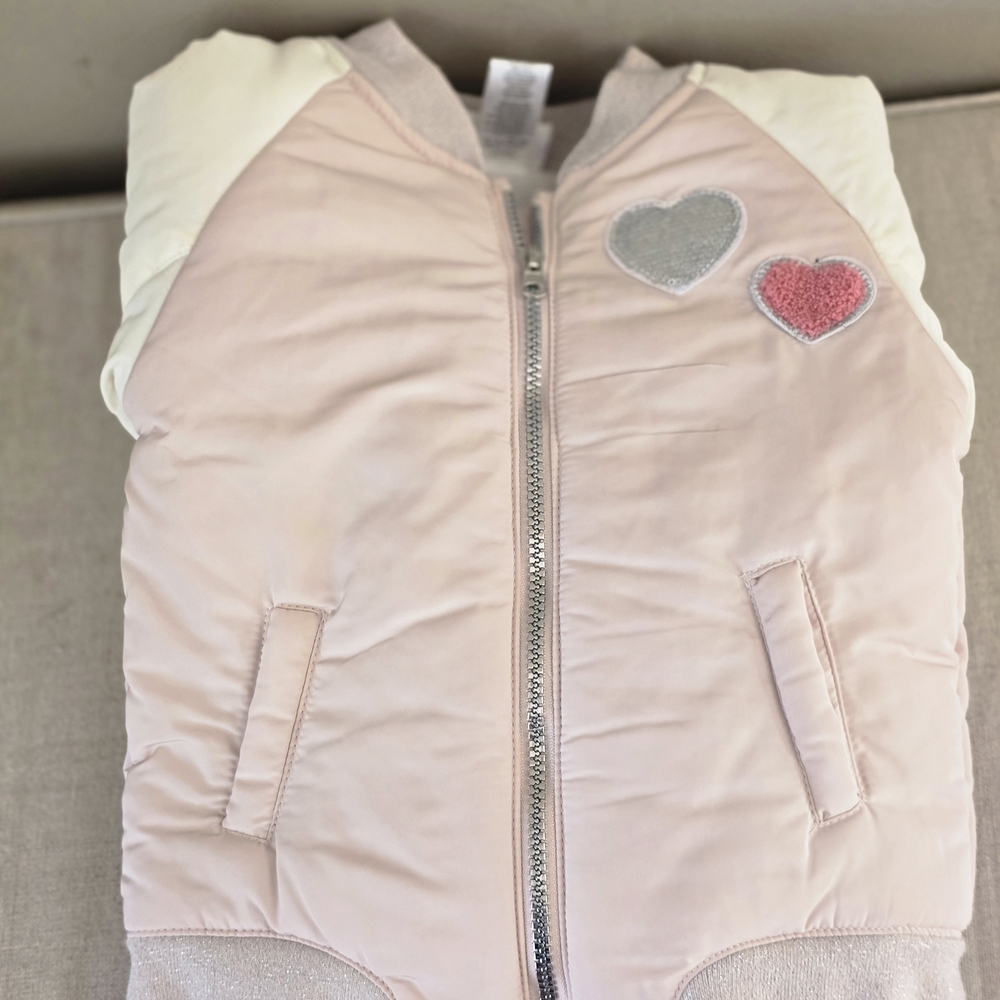Little Lass Pink and Silver Jacket